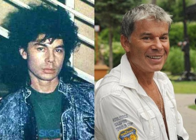 Олег Газманов в молодости и сейчас