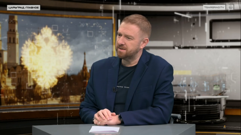    Александр Малькевич заметил связь между терактом в "Крокусе" и убийством Игоря Кириллова. По его мнению, эти трагедии могут быть частью одного замысла противников. Фото: Царьград