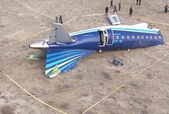    Крушение самолета под Актау