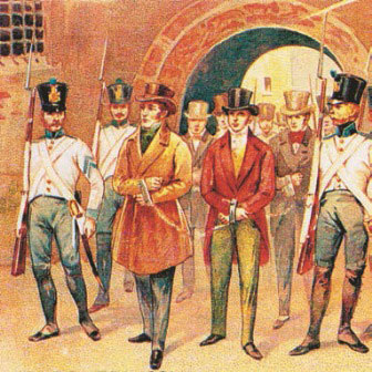 В молодости Ломброзо посидел в тюрьме как борец за объединение Италии