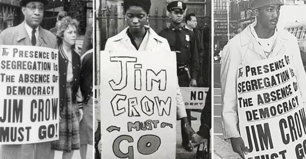 Началом эпохи этих законов принято считать 1890 год, когда в Луизиане была введена расовая сегрегация на железной дороге. В следующие 25 лет подобные законы появились во всех южных штатах.