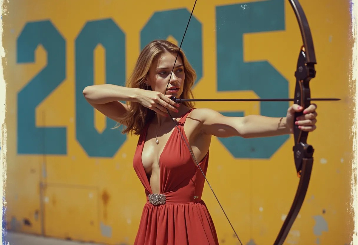 Гороскоп для Стрельцов на 2025 год. Иллюстрация — Звёзды над городом