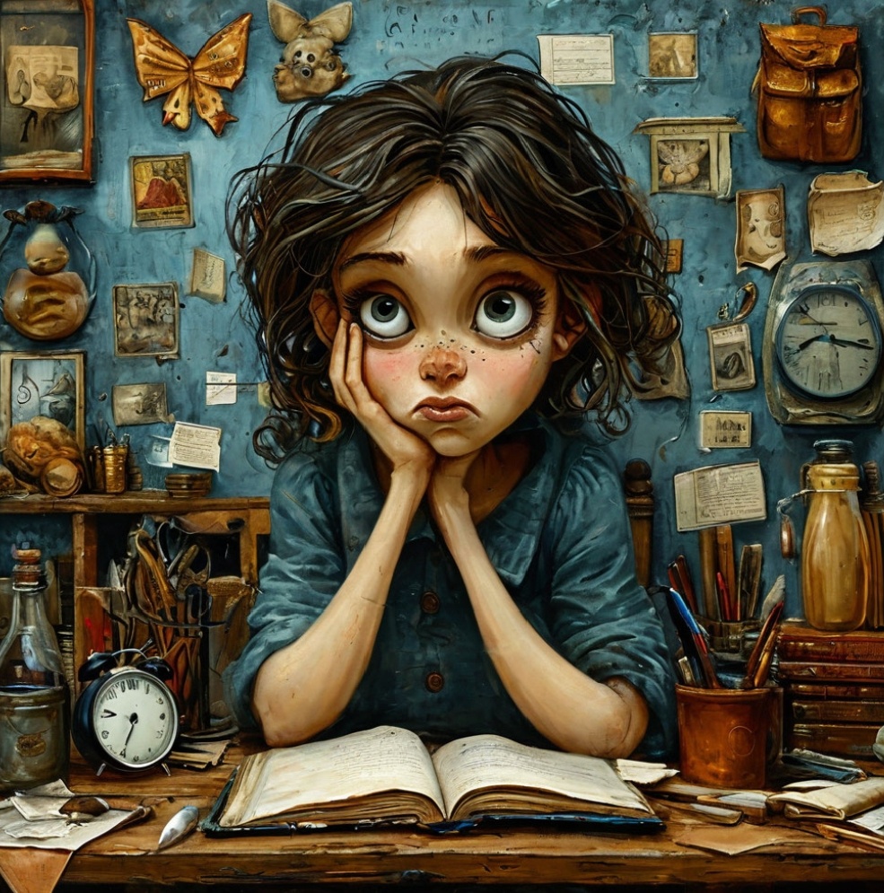 Шедеврум видит так меня в трудах и заботах  Если бы такие были заботы, то я бы отдохнула 😁