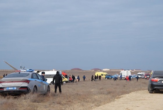    Крушение самолета под Актау