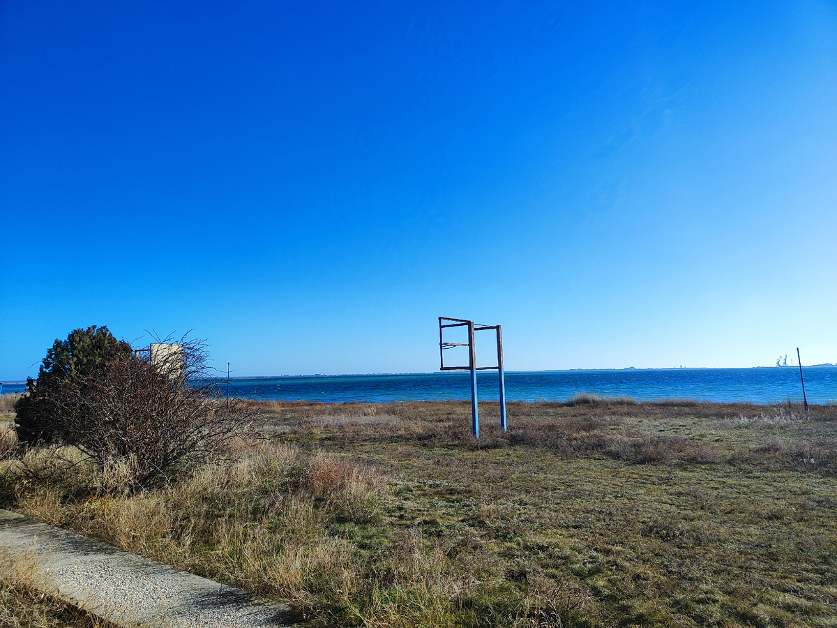 обычный декабрь в Крыму у моря