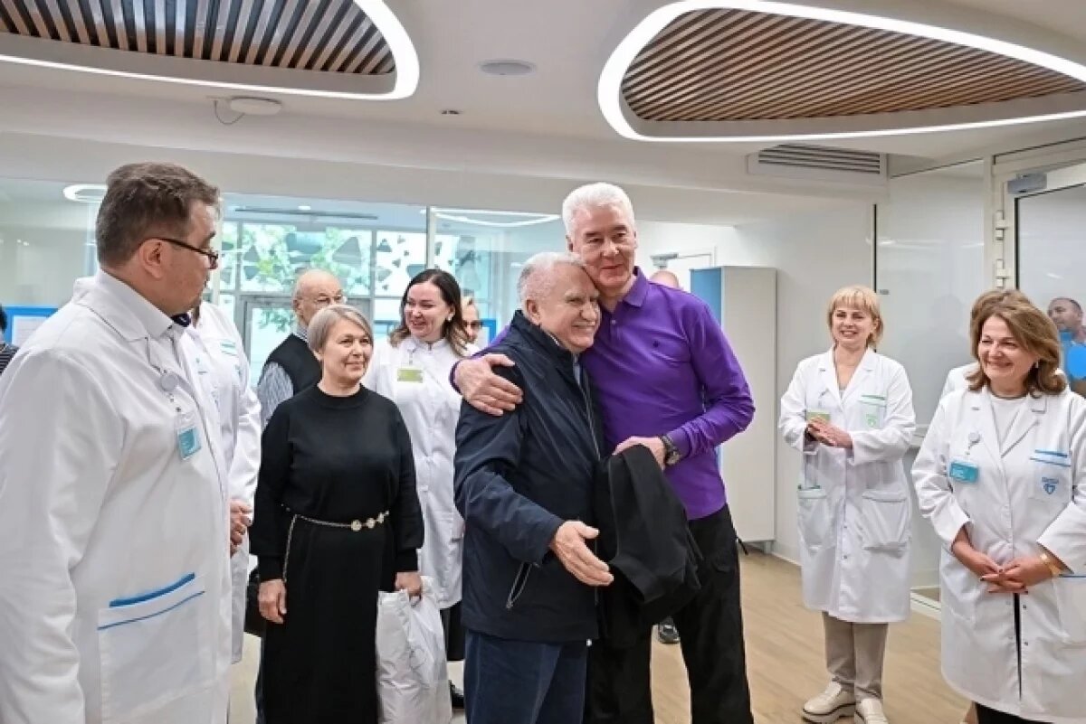    Собянин объявил о завершении реконструкции еще 14 столичных поликлиник