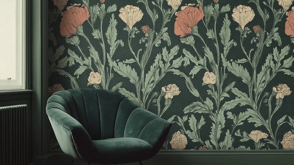 Обои с цветами нужно выбирать очень тщательно