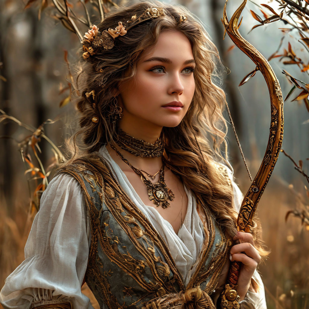 Ежемесячный гороскоп на 2025 год для Стрельцов. Иллюстрация сгенерирована нейросетью