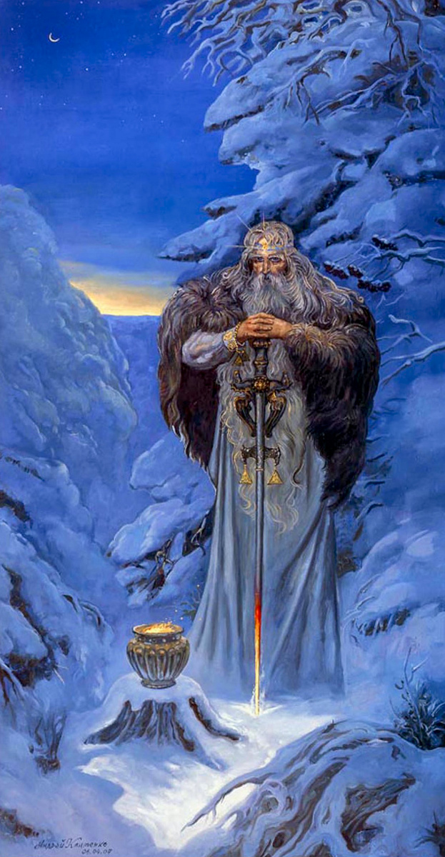 Сварог. С просторов интернета. Цветокоррекция автора статьи. 