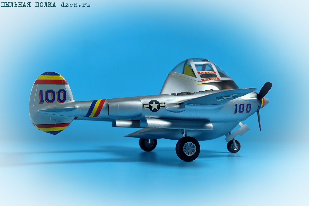 Eggplane Series P-38 Lightning: Putt Putt Maru Hasegawa 65108.