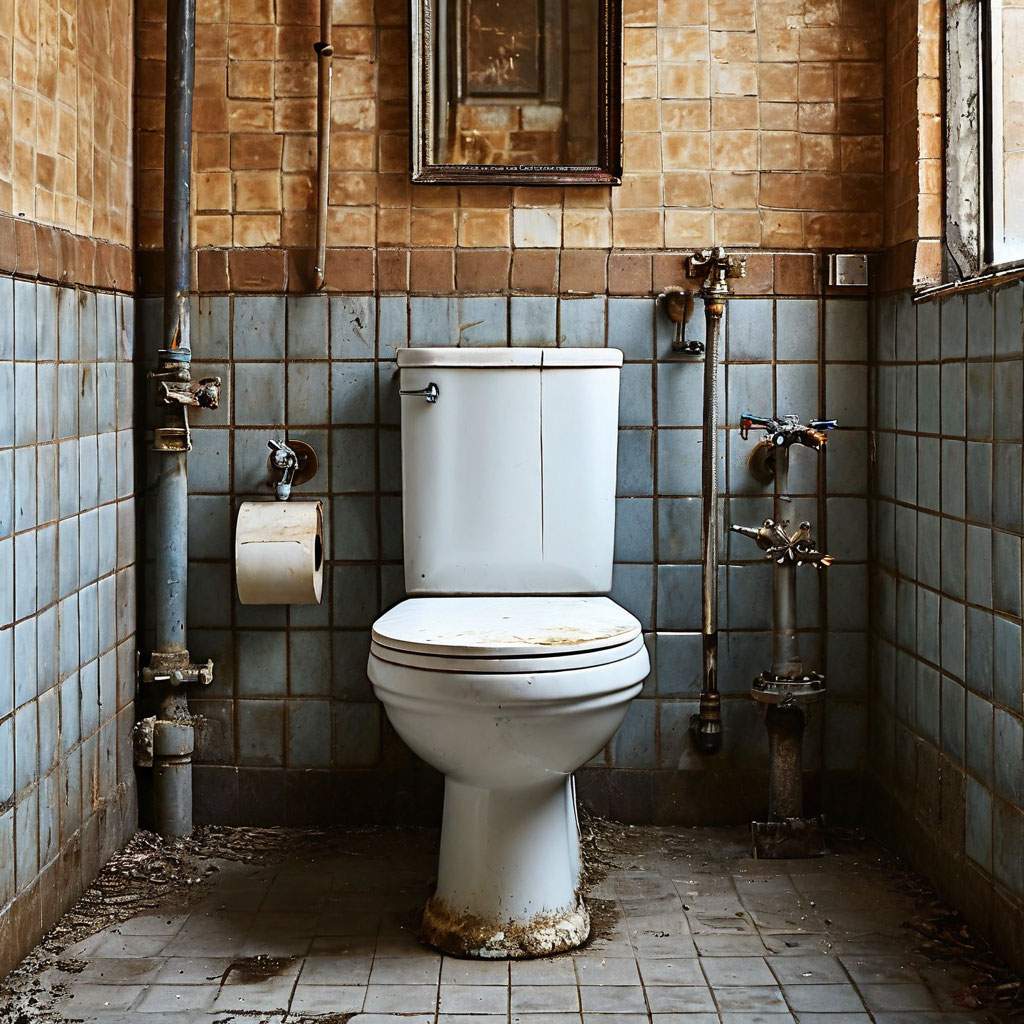 как закрыть канализационную трубу в туалете