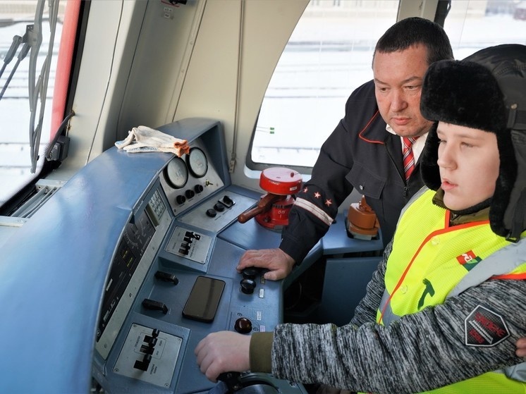 На учебной дороге
