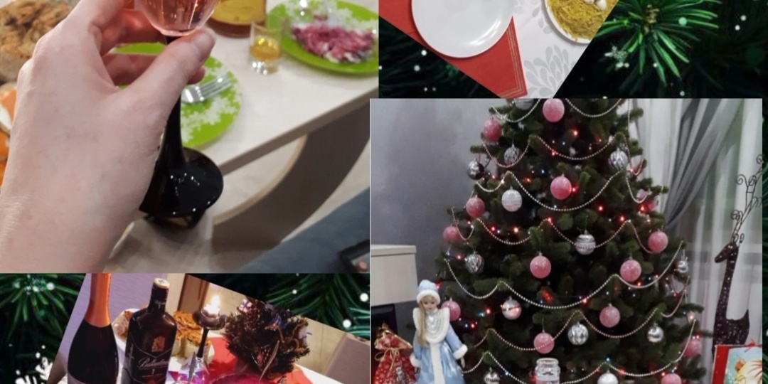 Моё новогоднее меню.