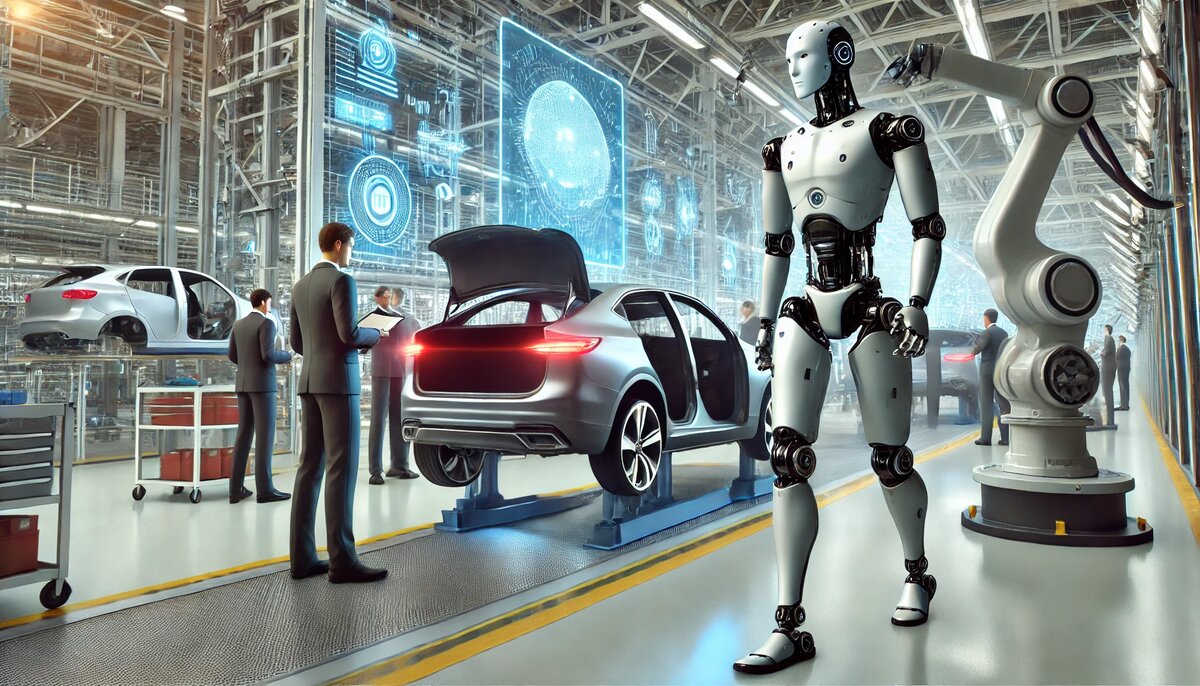 BYD запускает создание человекоподобных роботов