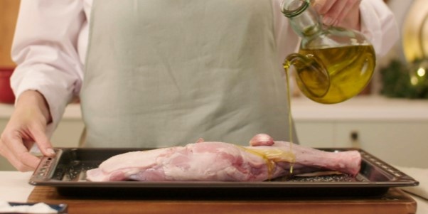 Подготовка и запекание мяса