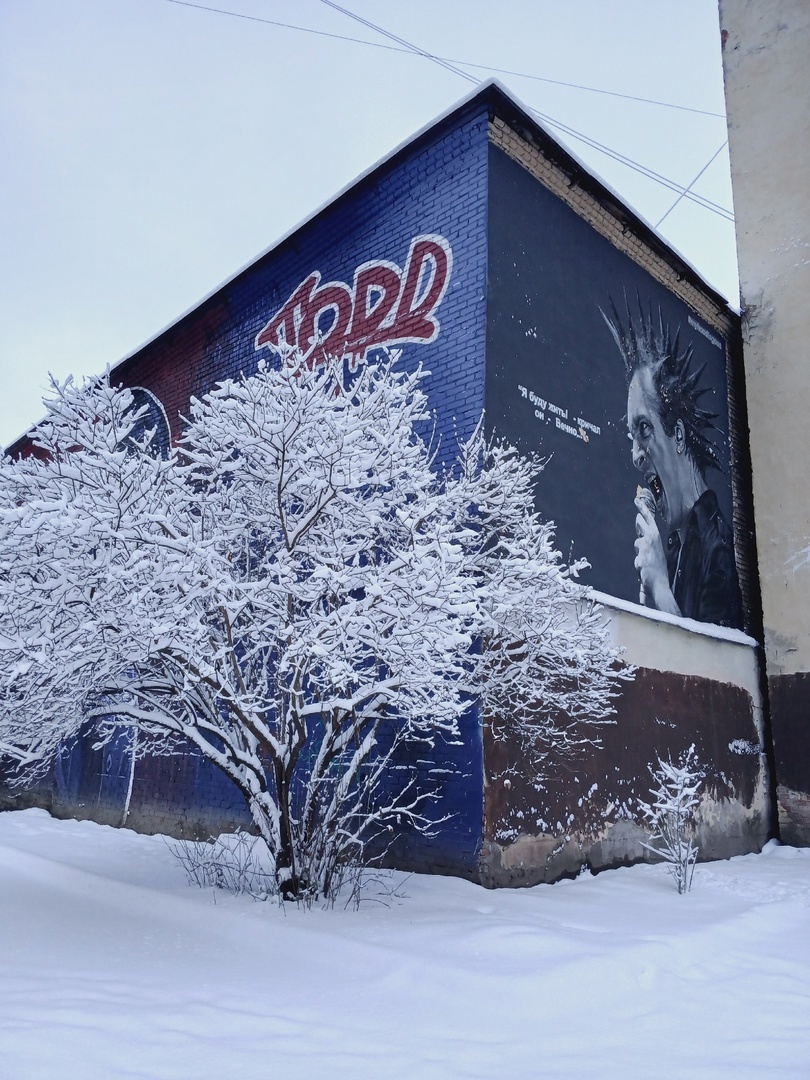 Территория отдного из самых популярных музыкальных магазинов города 