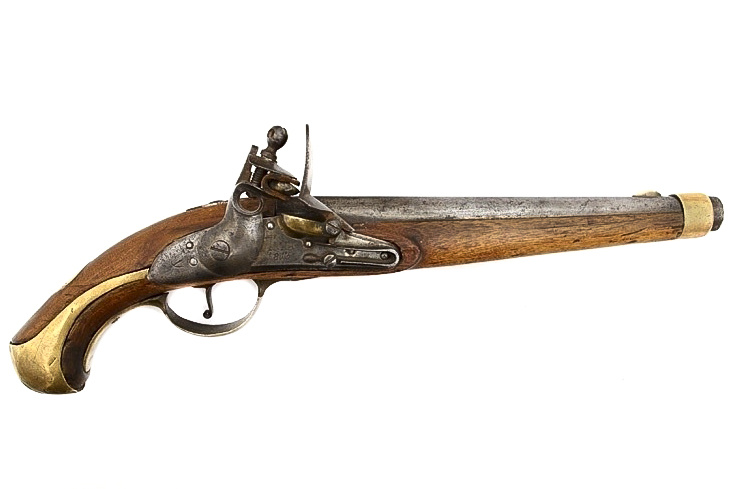 Кремневый русский пистолет