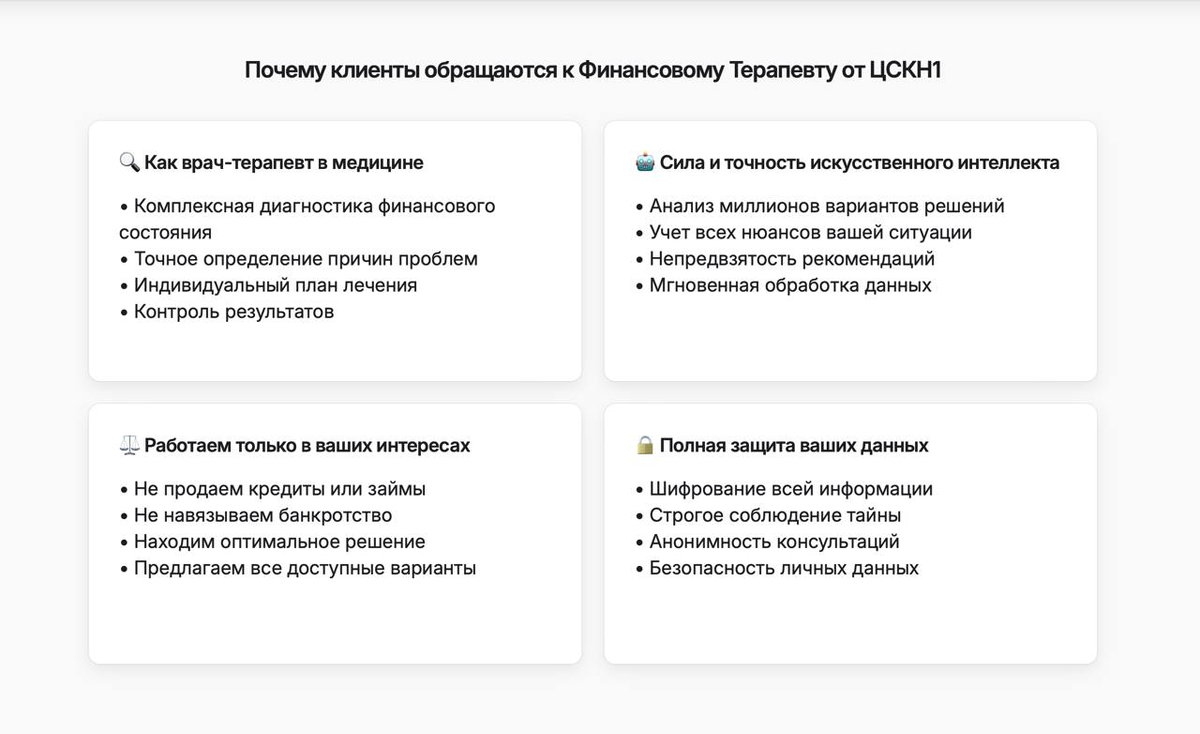 Исследование: как Финансовый Терапевт на базе ИИ трансформирует подход к проблеме закредитованности в России
