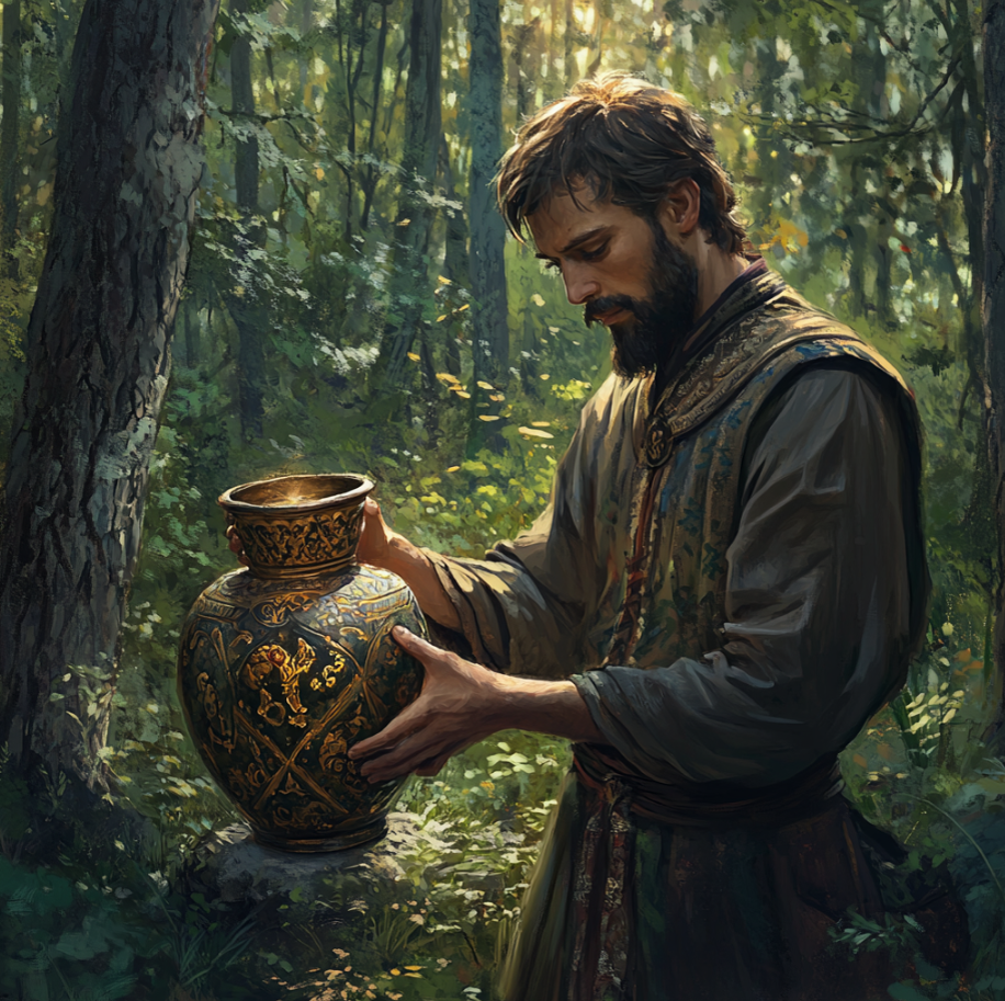 Сказка про джина и смекалку бедняка