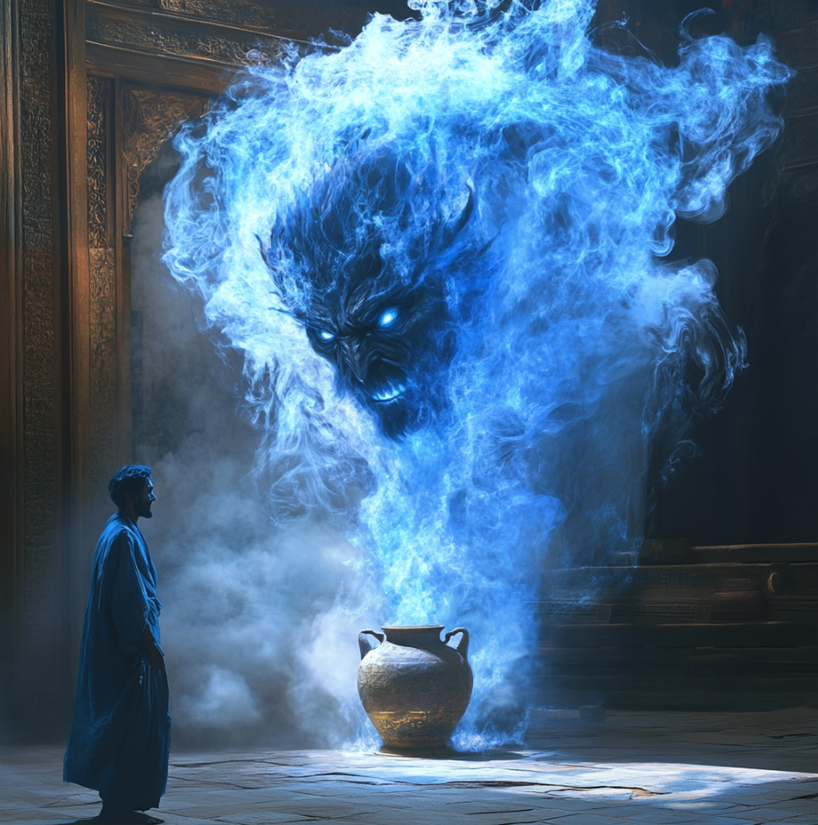 Татарская сказка о джине и бедняке