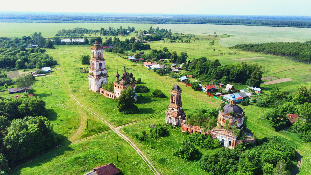 Храмовый комплекс. Церкви Рождества Пресвятой Богородицы и Иоакима и Анны