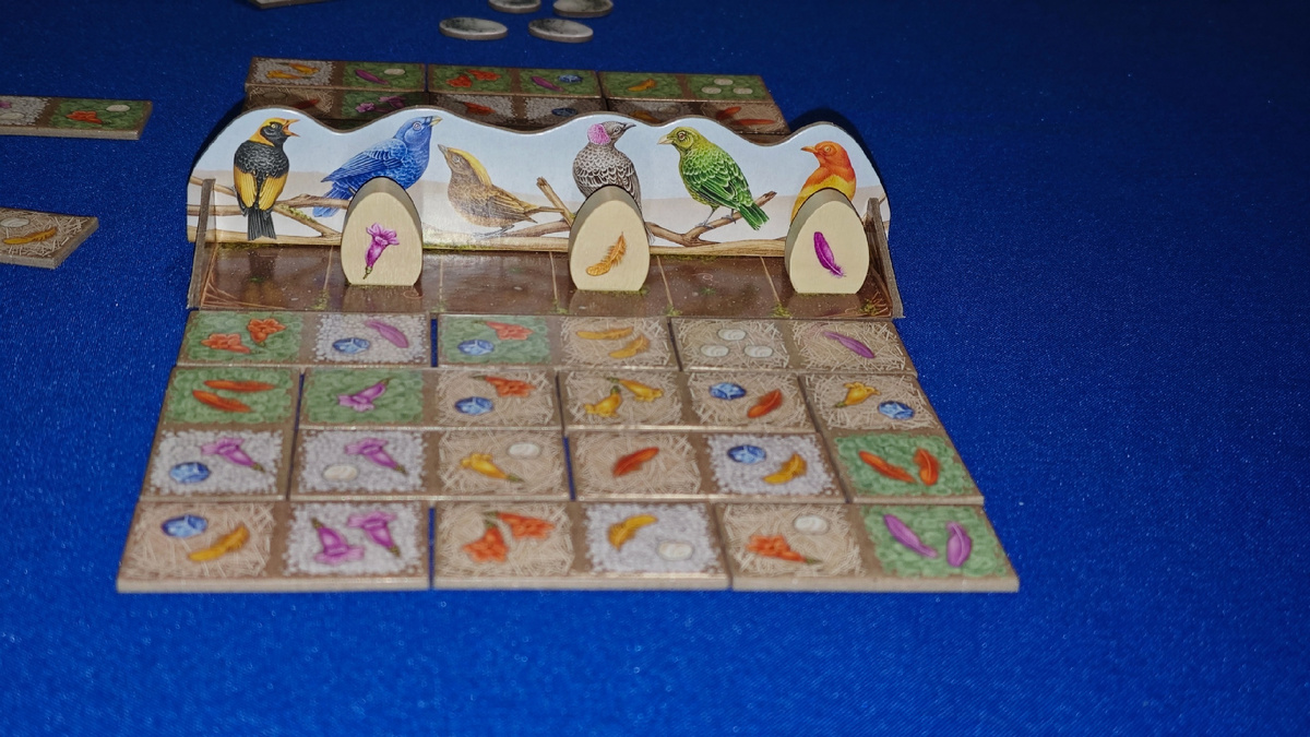 Шалаш, настольная игра, GaGa Games, дедукция, абстракт, выставление тайлов, tile placement, bower, дуэль, игра на двоих