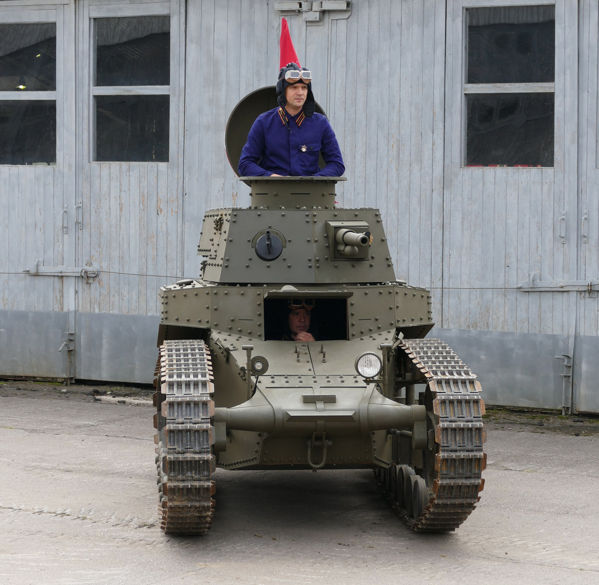 Макет Т-18 в Кубинке, День Танкиста-2015.