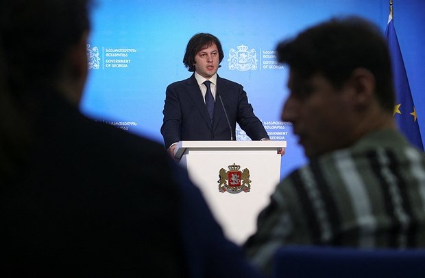    Премьер-министр Грузии Ираклий Кобахидзе, Тбилиси, 3 декабря 2024 года. Фото: Irakli Gedenidze / Reuters