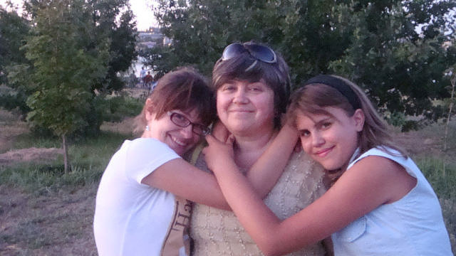 Дочки выросли. 