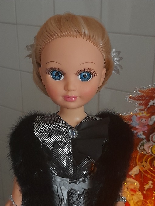 Новогодний наряд "Волшебный фонарь" для куклы Анастасии. Декабрь, 2024. 