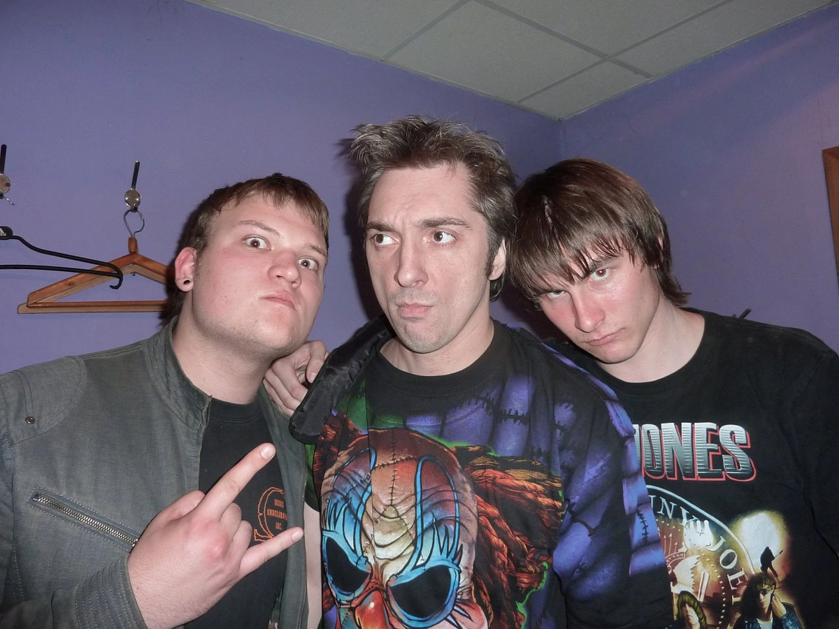 С Михаилом Горшеневым после концерта в Липецке, 2010 г.