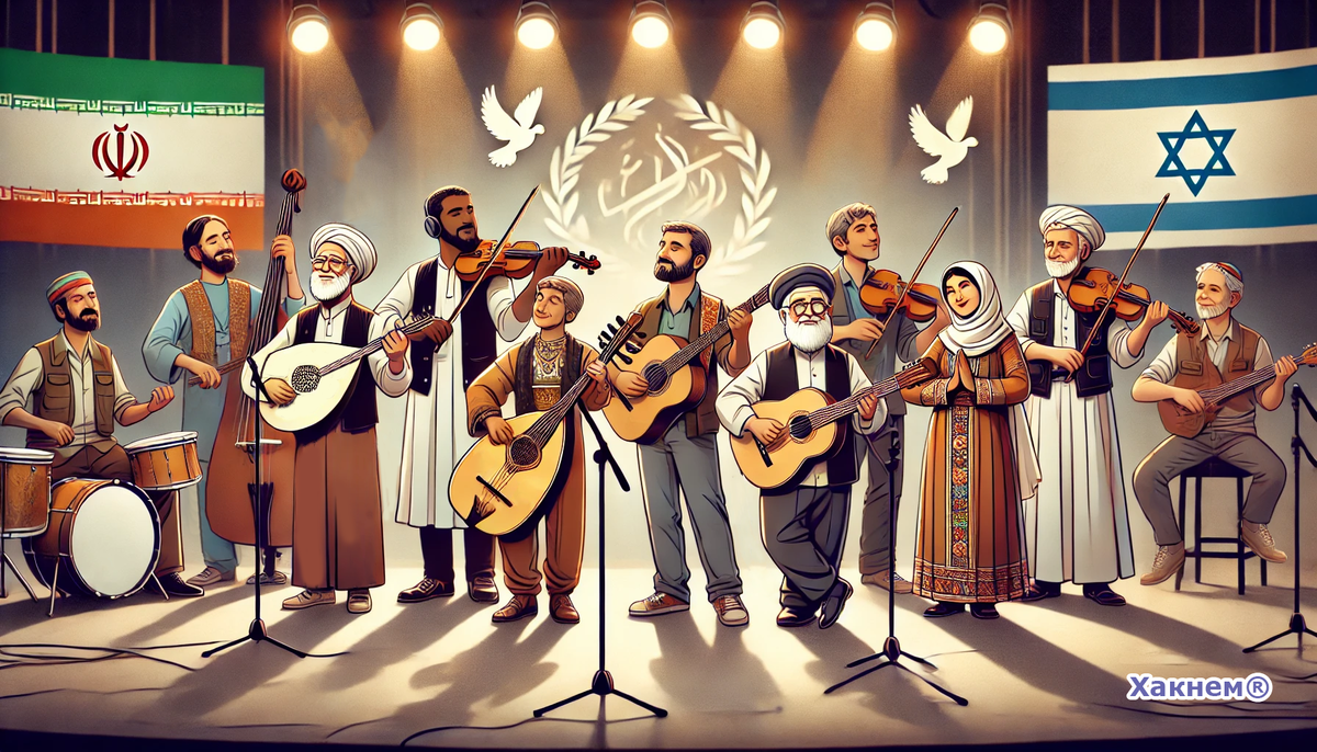 Группа, объединившая иранских и израильских музыкантов.