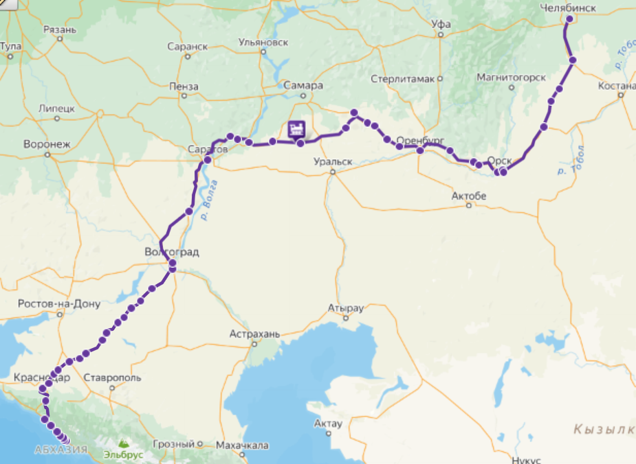https://rasp.yandex.ru/map/trains/#center=52.34553751374628%2C49.46988060338159,zoom=5,type=train,number=364