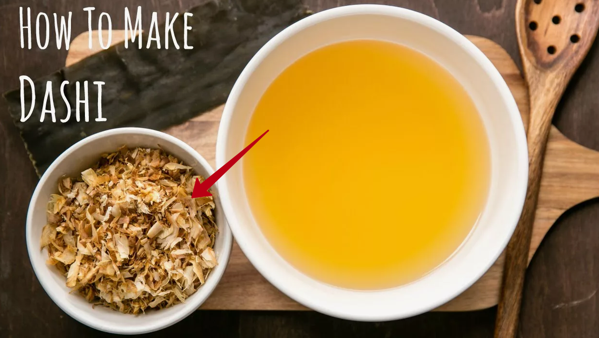 Не рыбная стружка, а ламинария и дает бульону вкус умами