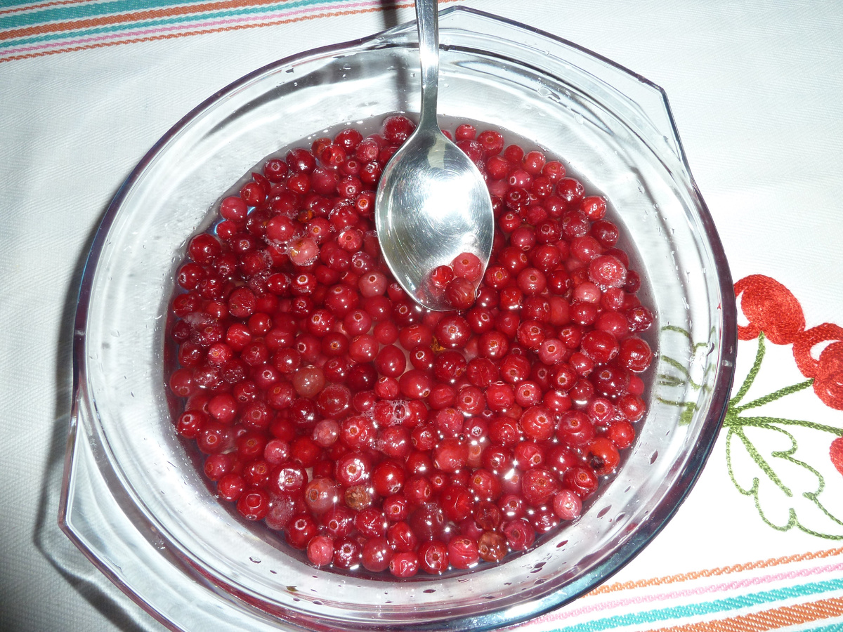 Перебираем и промываем