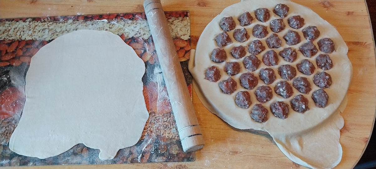 Готовим пельмени - сами.