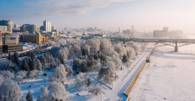 Где-то на просторах Новосибирска. Фотография нагло позаимствованная в открытых источниках. 