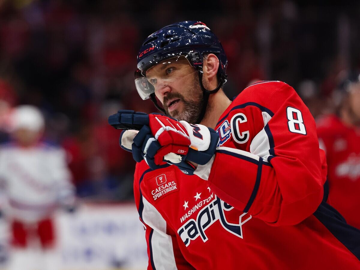    Хоккеист "Вашингтон Кэпиталз" Александр Овечкин© Getty Images / Scott Taetsch