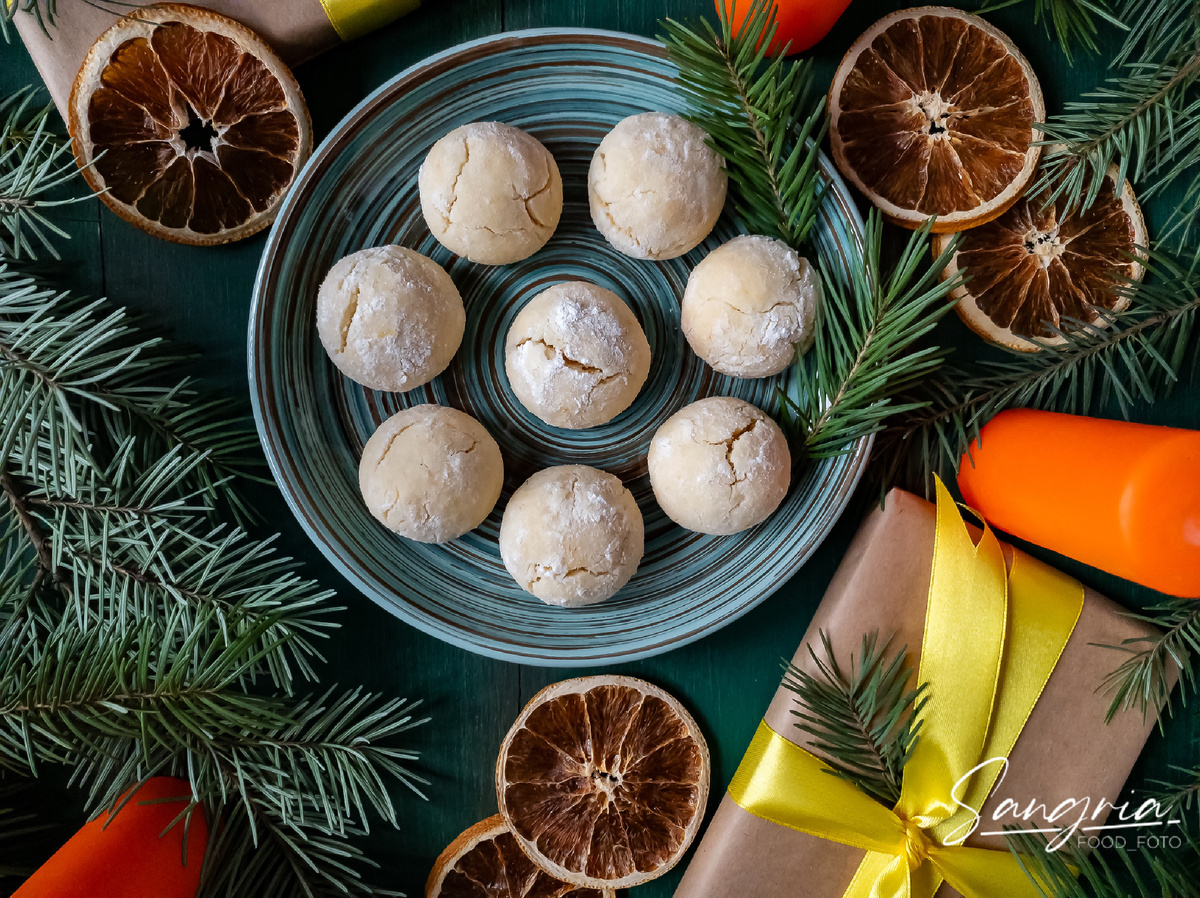 Апельсиновое печенье 