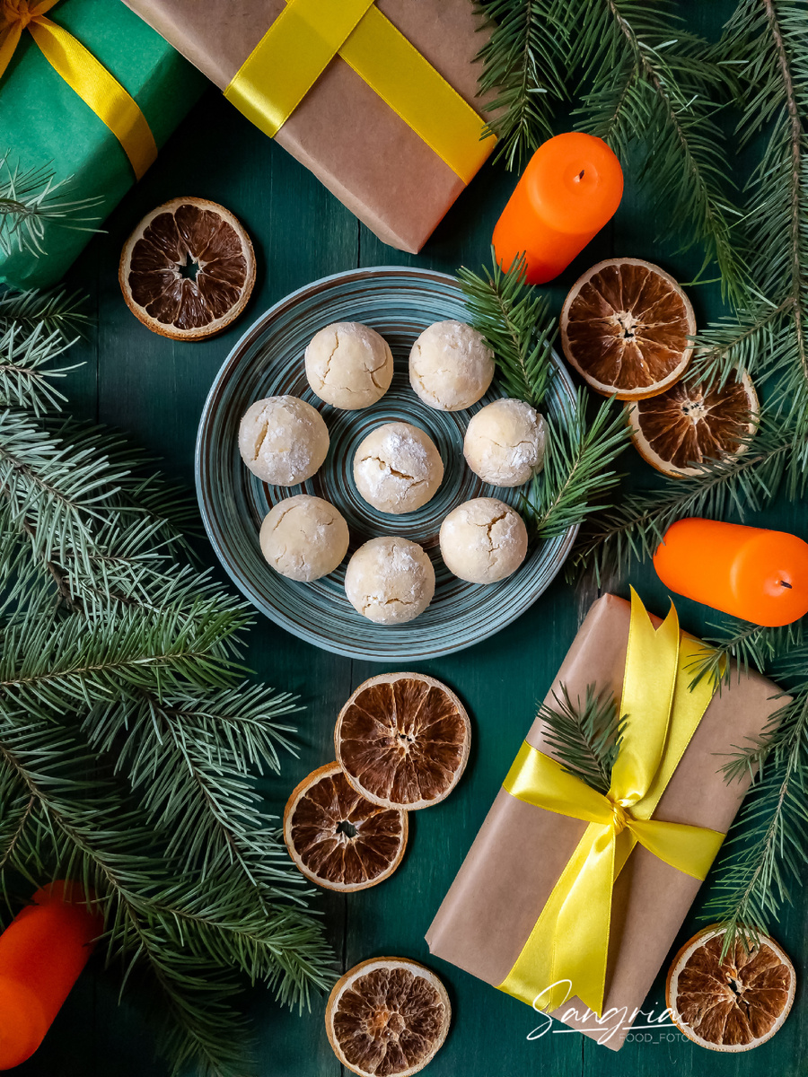 Апельсиновое печенье 