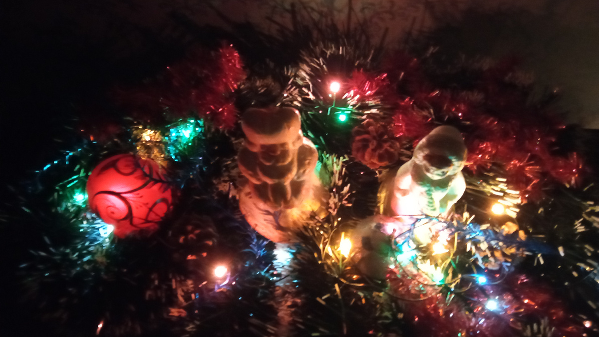 Моя новогодняя инсталляция