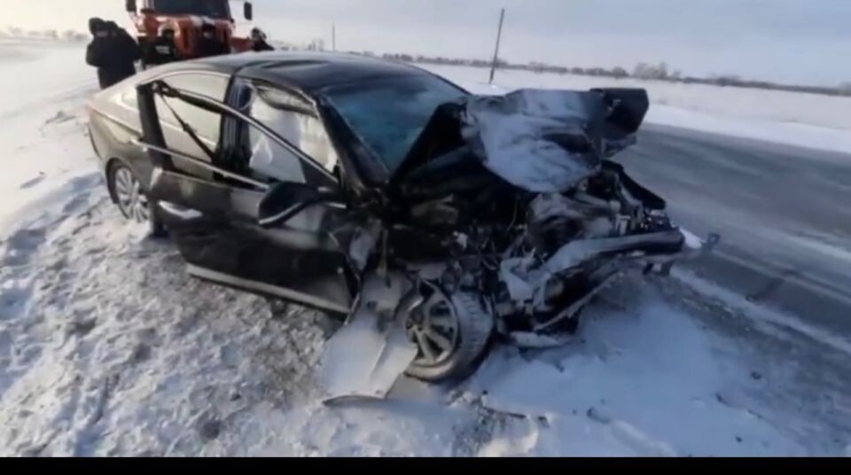    ДТП на трассе. Источник: Госавтоинспекция Алтайского края