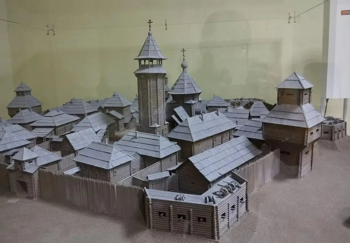  В историко-краеведческом музее можно увидеть макет-реконструкцию первой омской крепости   © Интерфакс. Александра Качалова