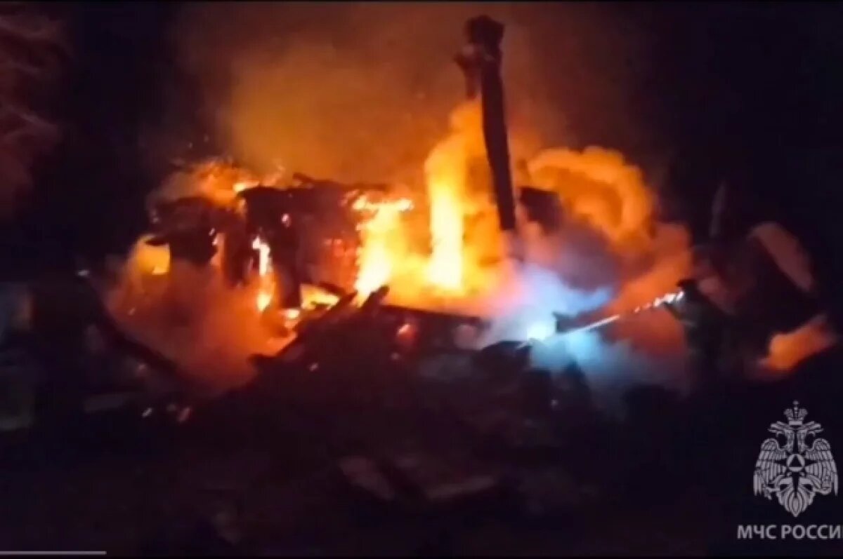    В Сердобском районе под Пензой сгорел дом, погиб 64-летний мужчина