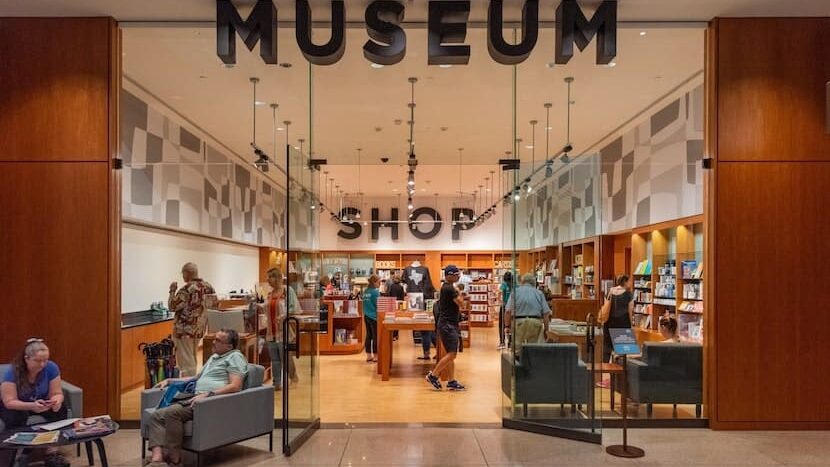    Магазин в Музее американского искусства Амона Картера в Форт-Уэрте, Техас. Фото: Steven Watson