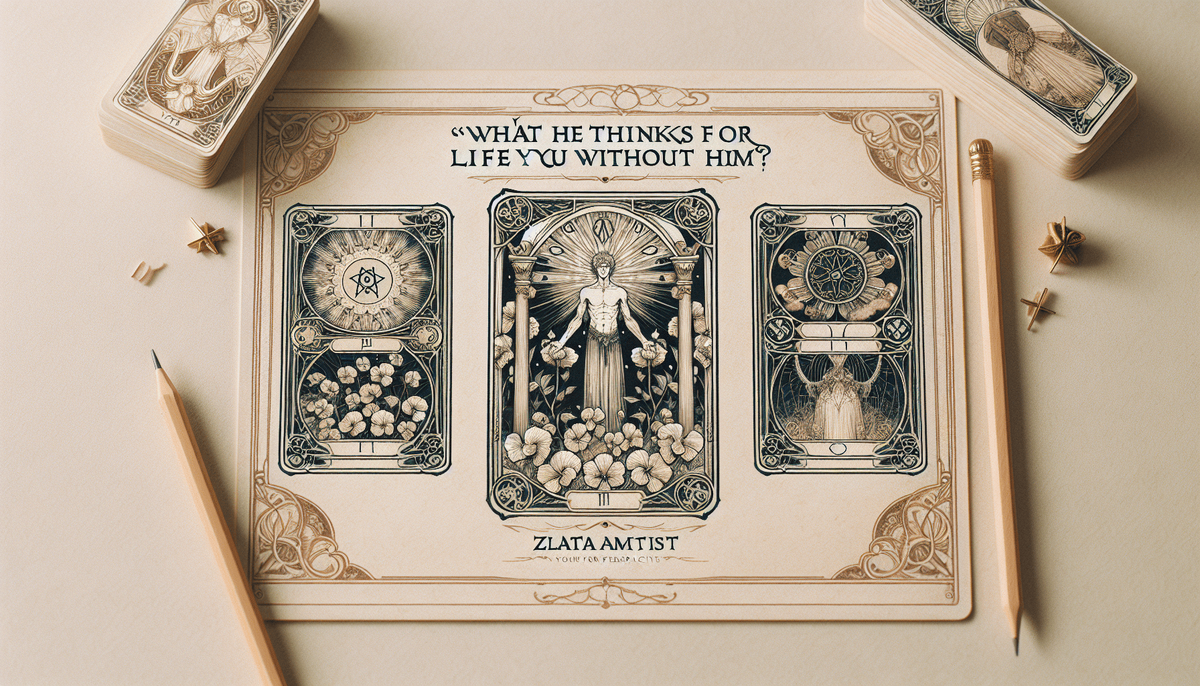    Что он думает о вашей жизни без него: расклад Таро для понимания его чувств и ваших перспектив Злата Аметист