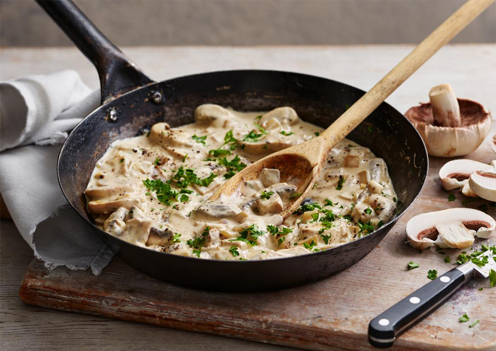 Грибной соус со сливками