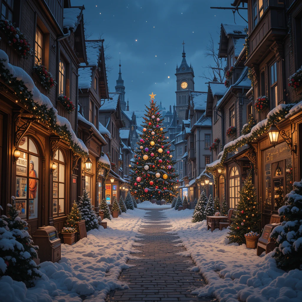 Рождественская атмосфера