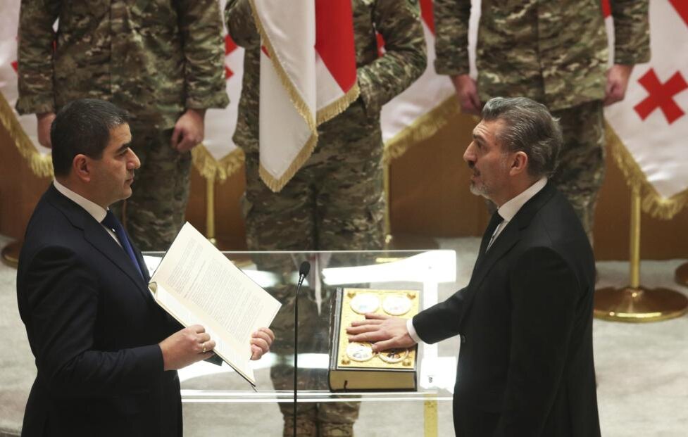 © Irakli Gedenidze/ Pool Photo via AP