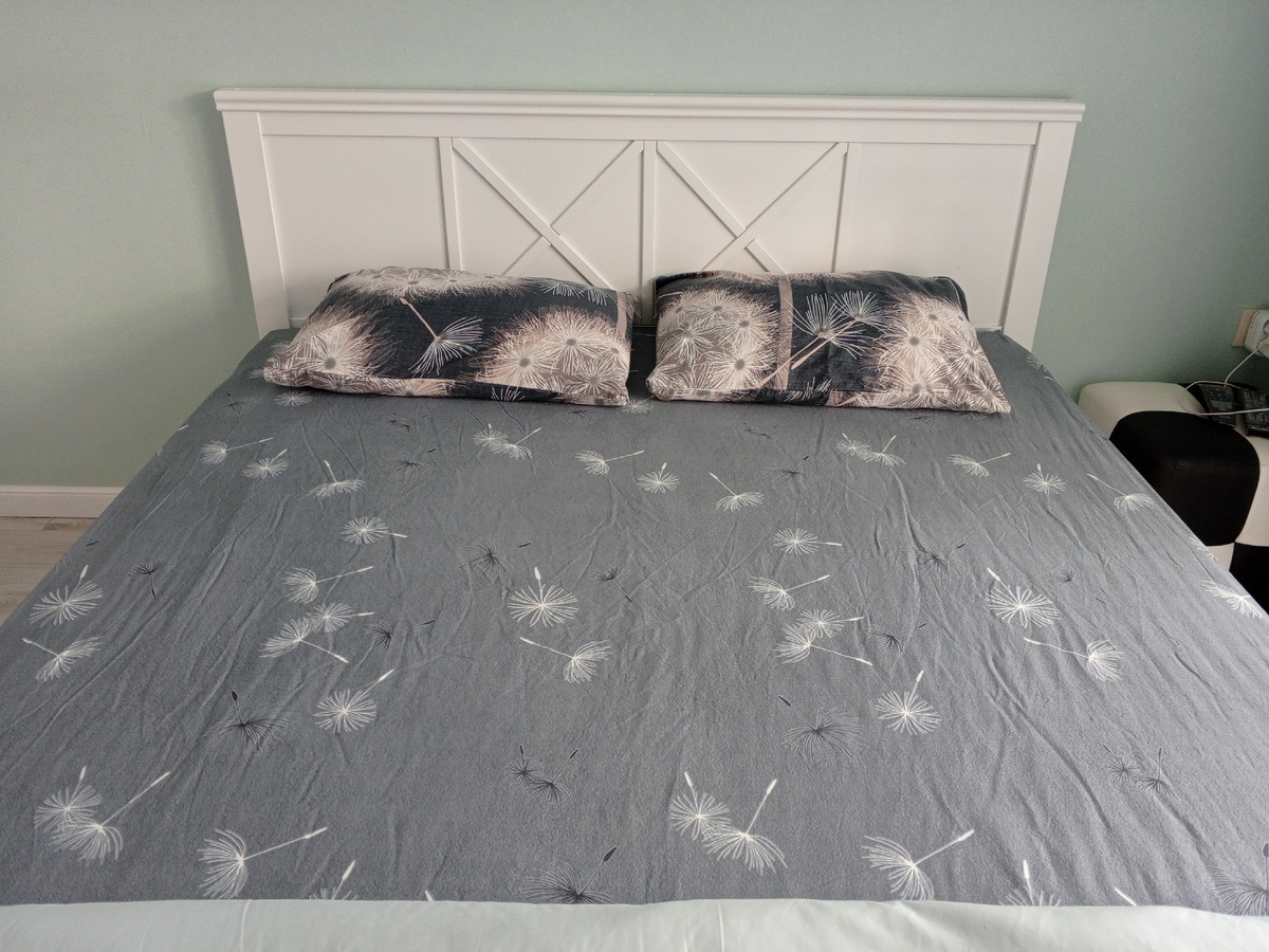 Наволочки получились с другими одуванами